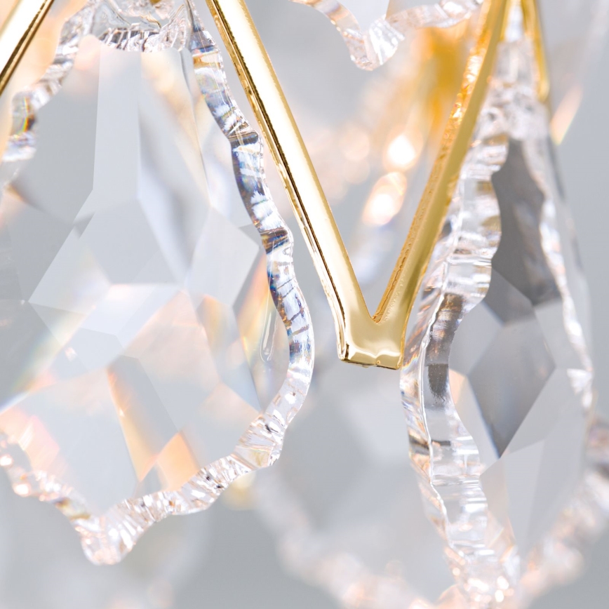 Plafonieră RITA 1xG9/40W/230V, Ø 9 cm, auriu