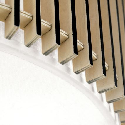 Plafonieră TARTA 3xE27/40W/230V, Ø 50 cm, bej