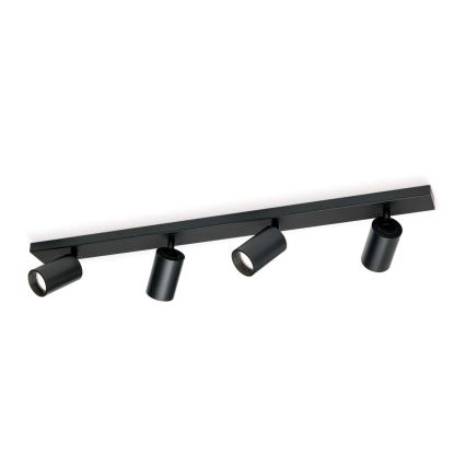 SEAN - Corp de iluminat tip spot, 4 x GU10, 13W, 230V, negru