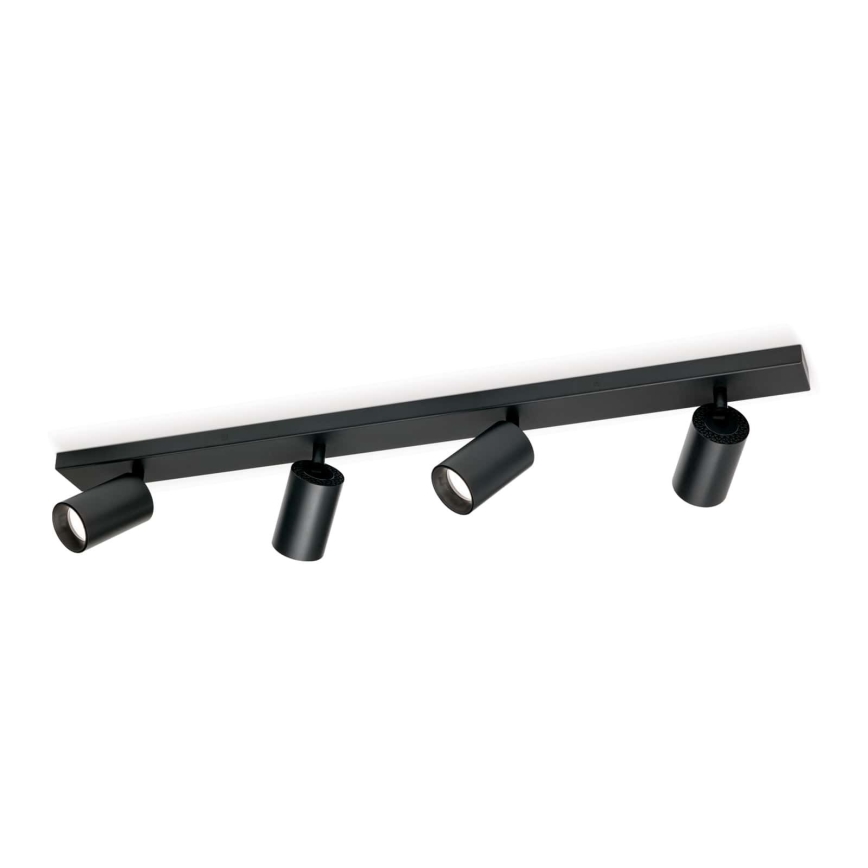 SEAN - Corp de iluminat tip spot, 4 x GU10, 13W, 230V, negru