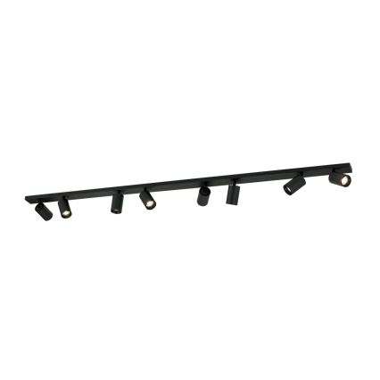 Spot aplicat SEAN 8xGU10/13W/230V negru