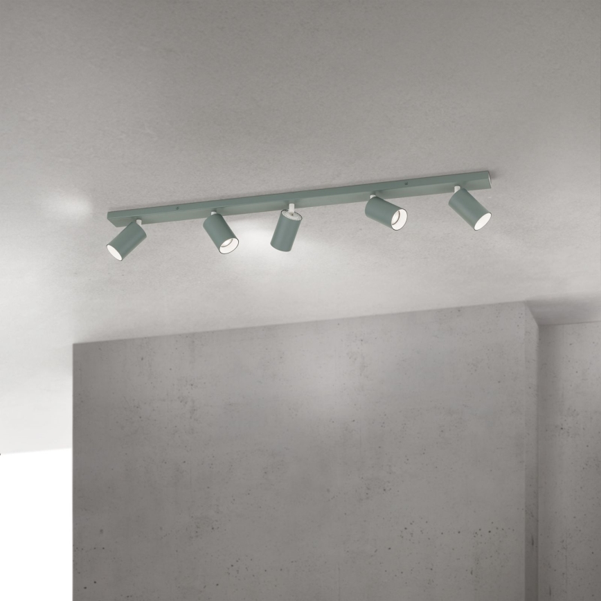 Spot PENN, 5x GU10, 13 W, 230 V, gri