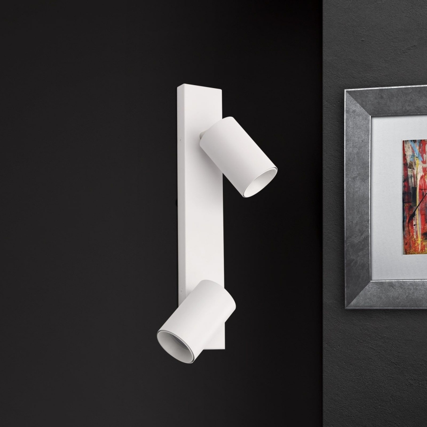 Spot SEAN 2x GU10/13W/230V, alb