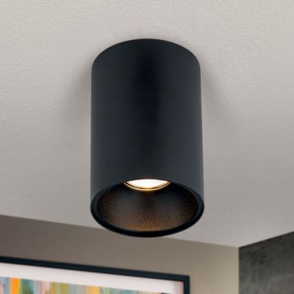 Spot STARLIGHT 1x GU10, 50 W, 230 V, negru/auriu