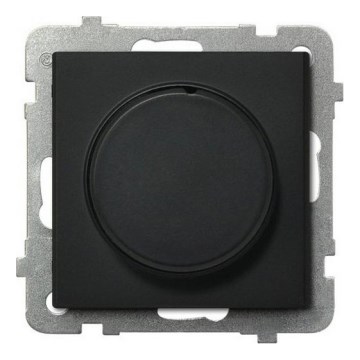 Ospel - Dimmer rotativ fără ramă SONATA negru