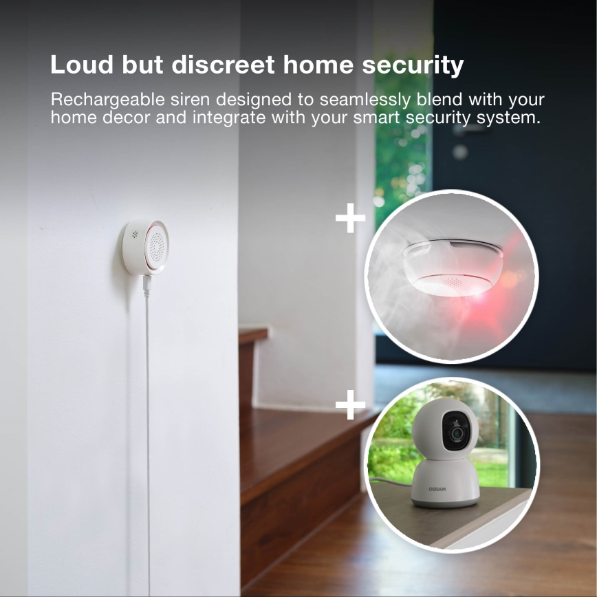 Osram - Alarmă SMART+ 5V Wi-Fi