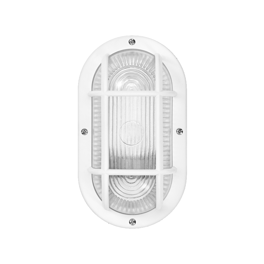 Osram - Aplica de exterior BULKHEAD 1xE27/10W/230V IP54 albă