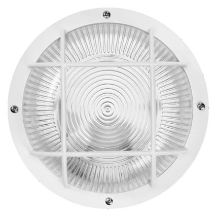 Osram - Aplica de exterior BULKHEAD 1xE27/10W/230V Ø 19 cm IP54 albă