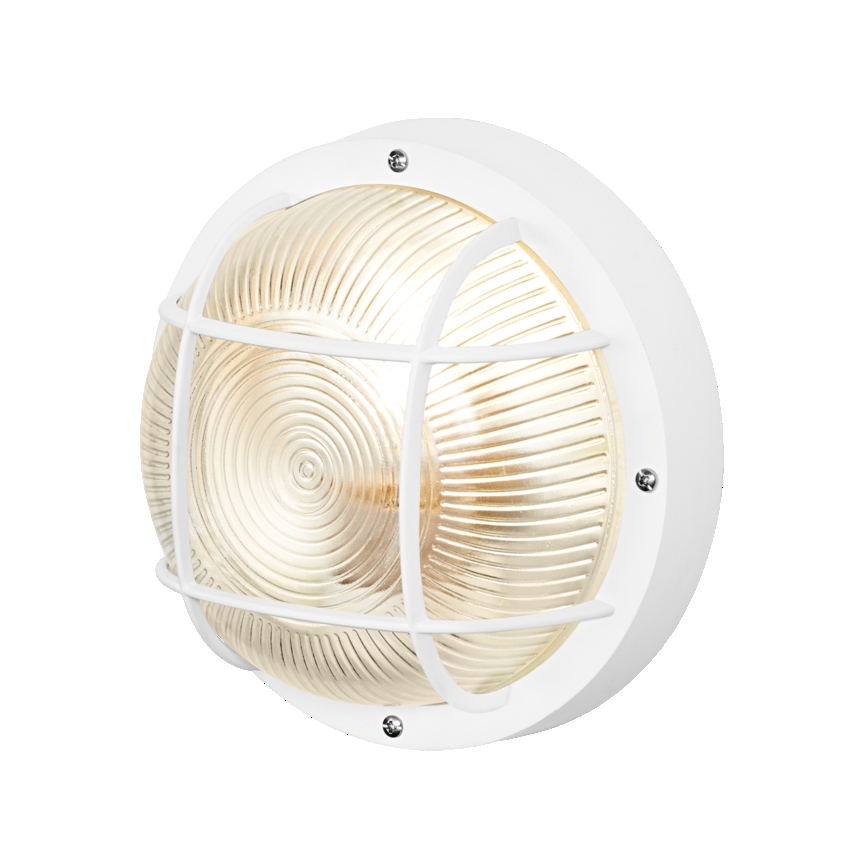 Osram - Aplica de exterior BULKHEAD 1xE27/10W/230V Ø 19 cm IP54 albă