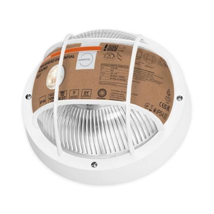 Osram - Aplica de exterior BULKHEAD 1xE27/10W/230V Ø 19 cm IP54 albă