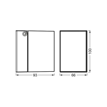 Osram - Aplica de exterior ENDURA CLASSIC 1xGU10/35W/230V IP44 neagră