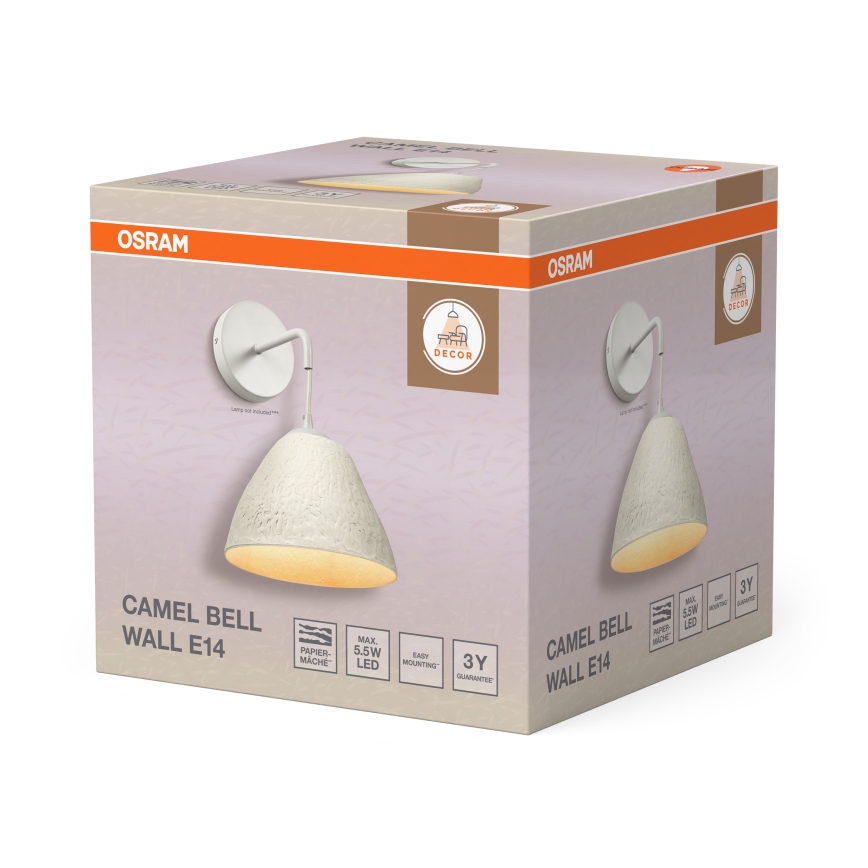 Osram - Aplica de perete CAMEL BELL 1xE14/5,5W/230V