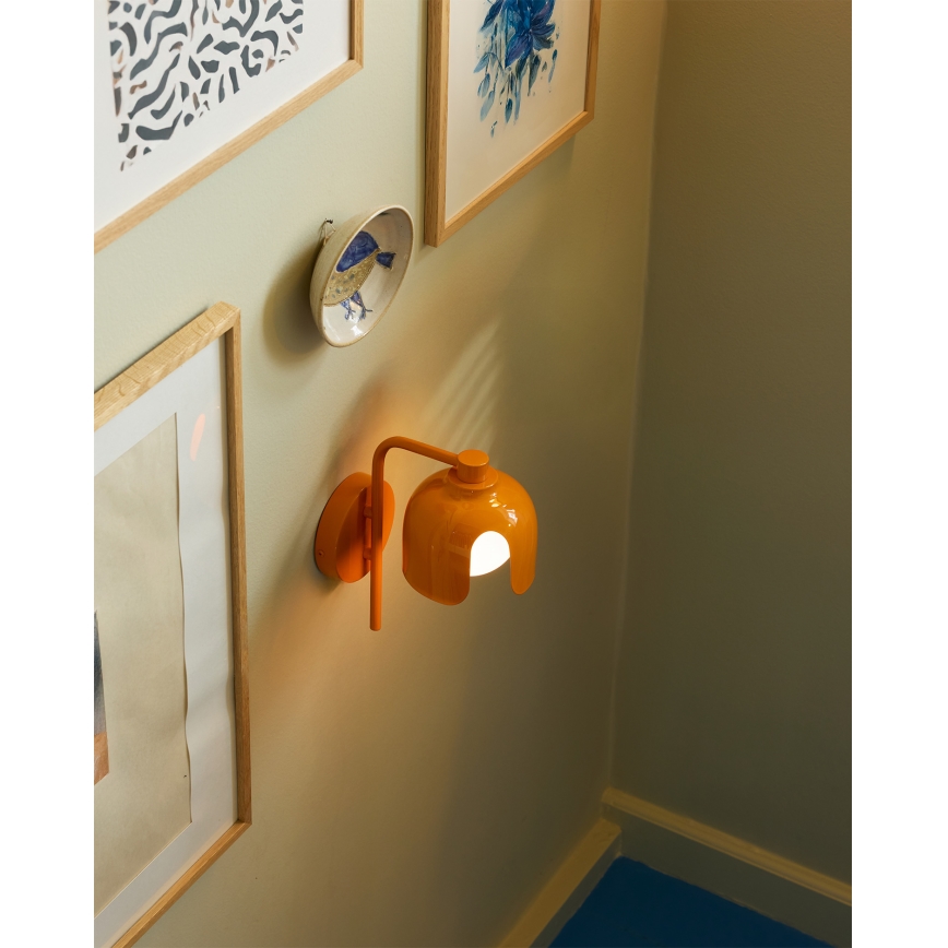 Osram - Aplica de perete DECOR COROLLE 1xG9/20W/230V portocalie