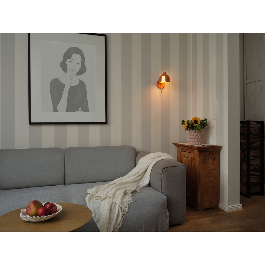 Osram - Aplica de perete DECOR COROLLE 1xG9/20W/230V portocalie