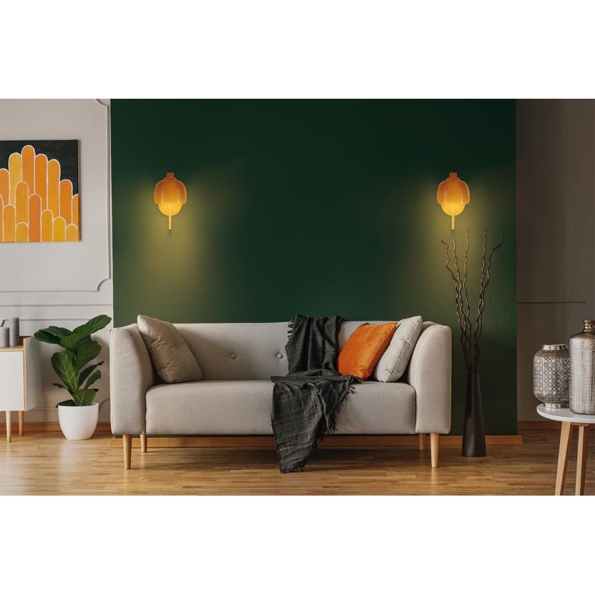 Osram - Aplica de perete DECOR COROLLE 1xG9/20W/230V portocalie