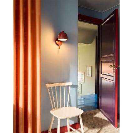 Osram - Aplică de perete DECOR COROLLE 1xG9/20W/230V roșie