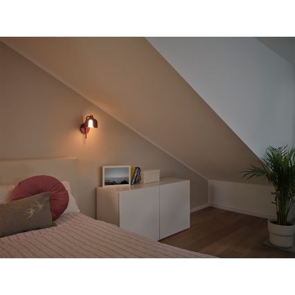 Osram - Aplică de perete DECOR COROLLE 1xG9/20W/230V roșie