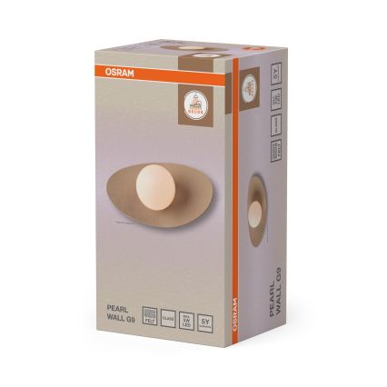 Osram - Aplica de perete DECOR PEARL 1xG9/5W/230V bej