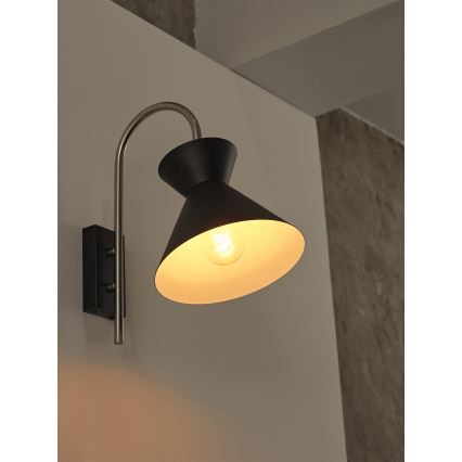 Osram - Aplica de perete DECOR WAIST 1xE27/40W/230V neagră