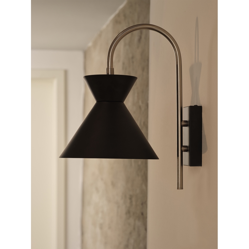 Osram - Aplica de perete DECOR WAIST 1xE27/40W/230V neagră