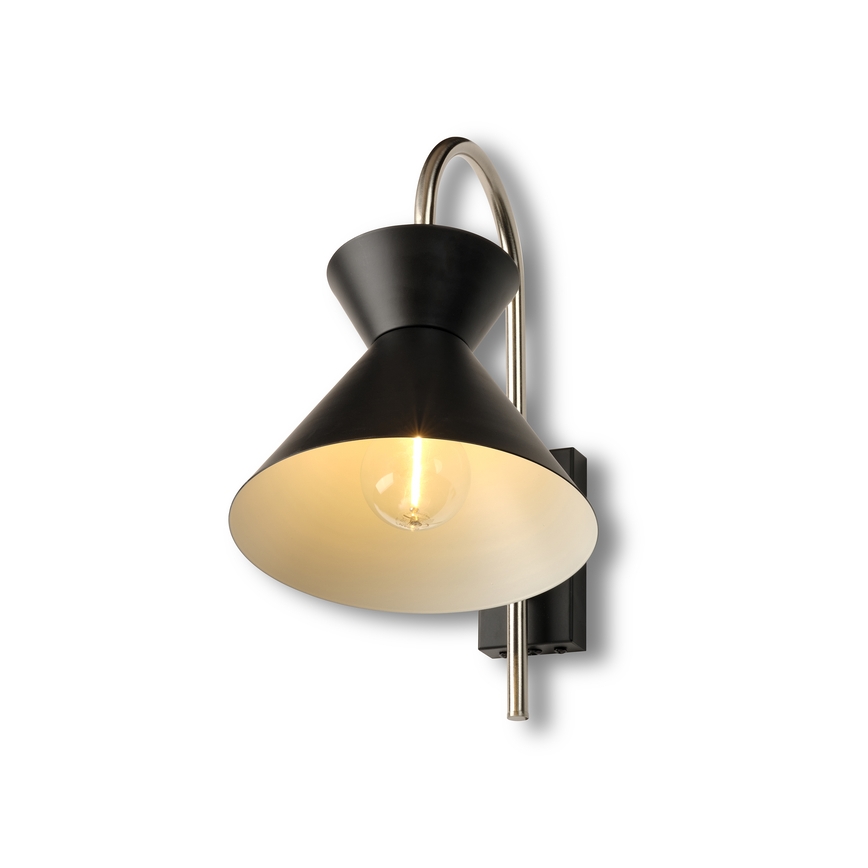 Osram - Aplica de perete DECOR WAIST 1xE27/40W/230V neagră