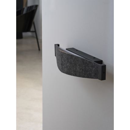 Osram - Aplică de perete LED DECOR FLAT LED/13W/230V gri