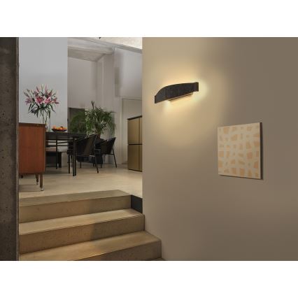 Osram - Aplică de perete LED DECOR FLAT LED/13W/230V gri