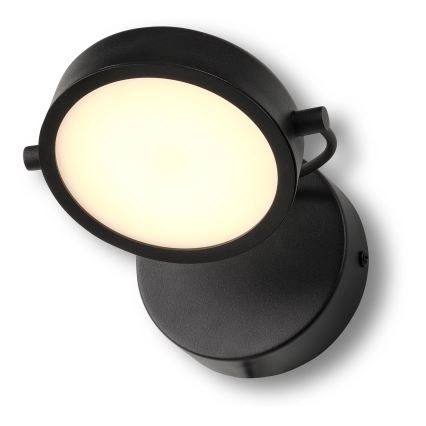 Osram - Aplica de perete LED DECOR PUCK, 11 W, 230 V, negru