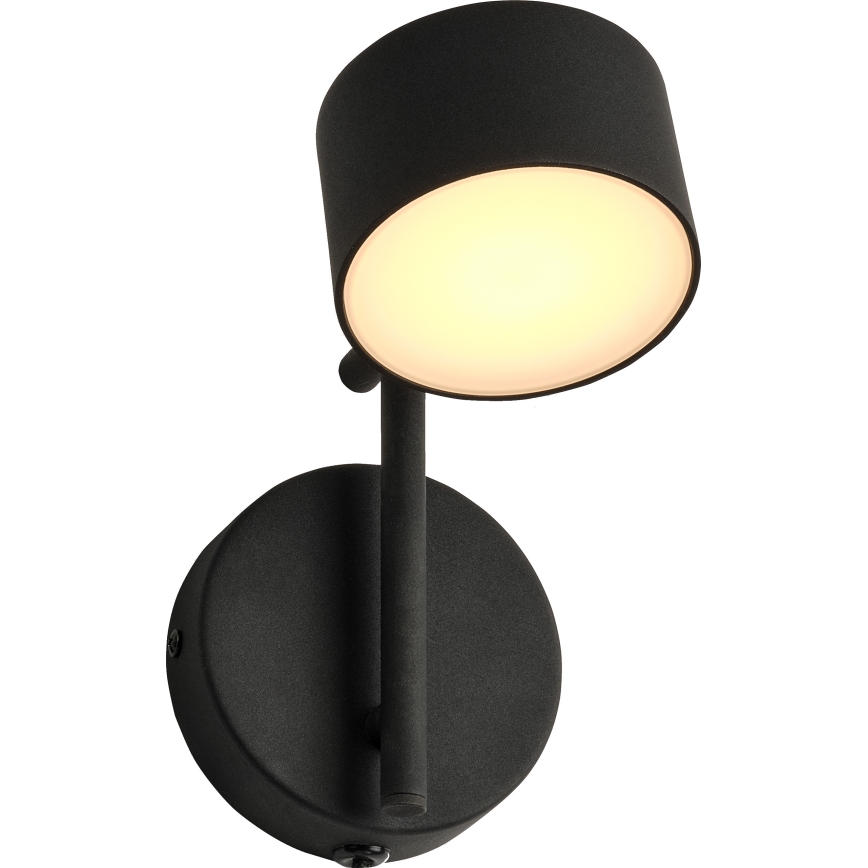 Osram - Aplică de perete tactilă LED reglabilă DECOR KYOTO LED/12W/230V CRI 90 neagră