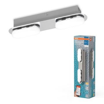 Osram - Aplică de perete LED reglabilă pentru baie SMART+ DUPLO LED/15W/230V 3000-6500K IP44 Wi-Fi