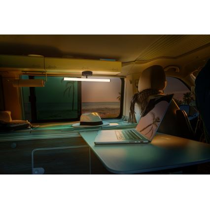Osram - Aplică de perete LED reîncărcabilă, tactilă și reglabilă NIGHTLUX LED/1,8W/5V, negru