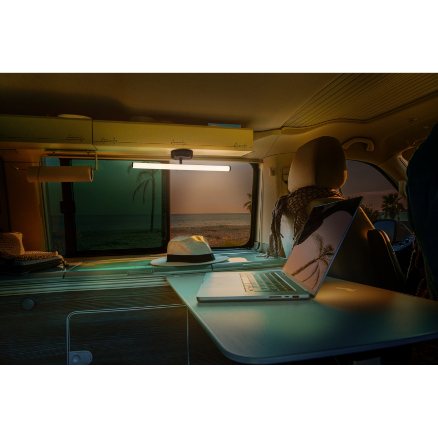 Osram - Aplică de perete LED reîncărcabilă, tactilă și reglabilă NIGHTLUX LED/1,8W/5V, negru