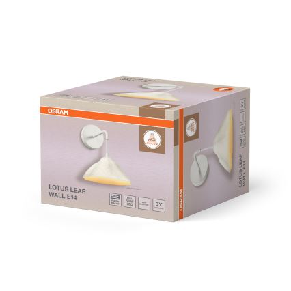 Osram - Aplica de perete LOTUS LEAF 1xE14/5,5W/230V