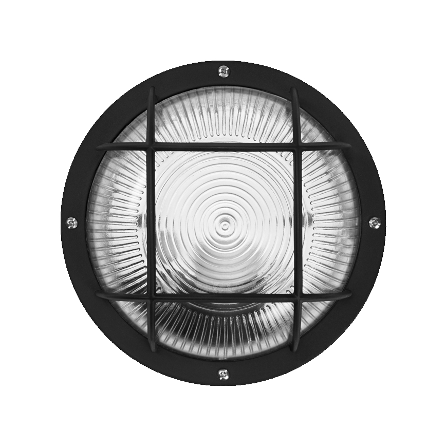 Osram - Aplică de perete pentru exterior BULKHEAD 1xE27/10W/230V Ø 19 cm IP54 neagră