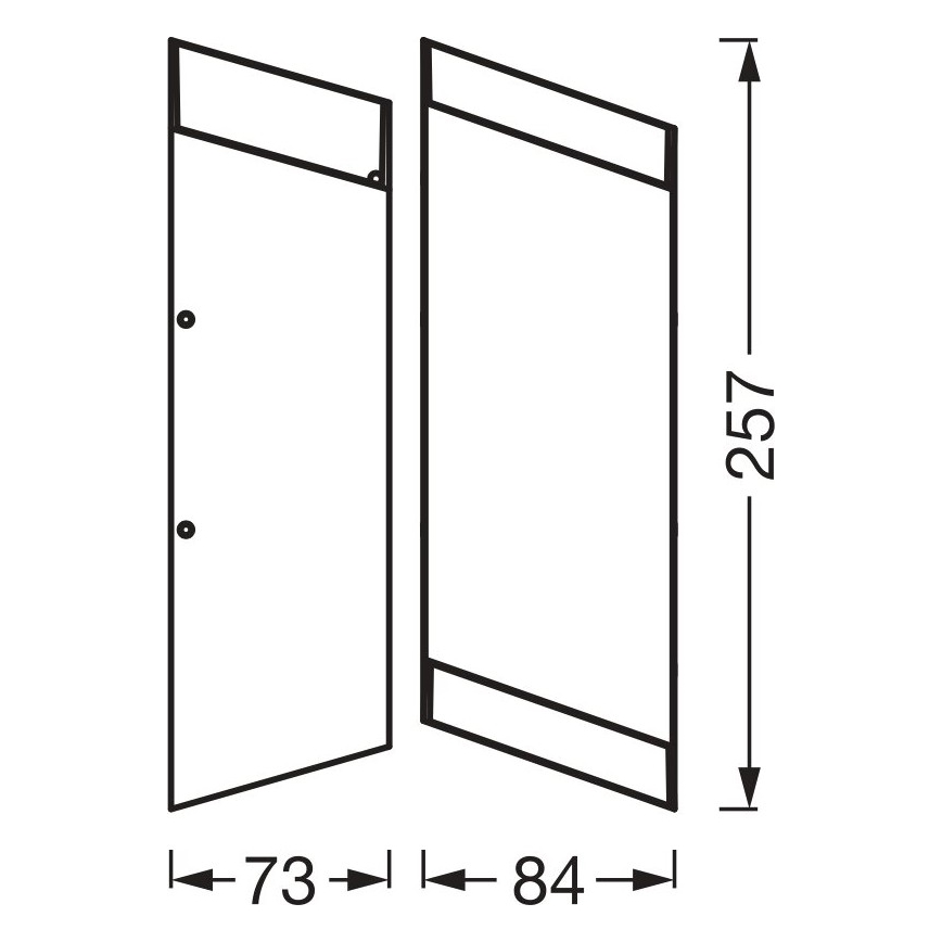 Osram - Aplica de perete pentru exterior ENDURA CLASSIC 2xGU10/5W/230V IP54 antracit