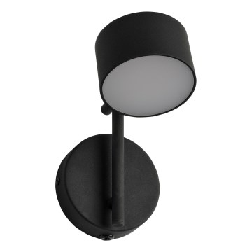 Osram - Aplică de perete tactilă LED reglabilă DECOR KYOTO LED/12W/230V CRI 90 neagră