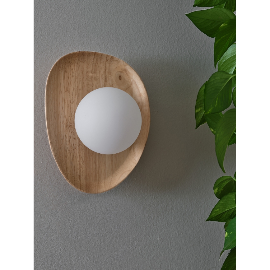 Osram - Aplică de perete WOOD NEST 1xG9/5W/230V, lemn de cauciuc