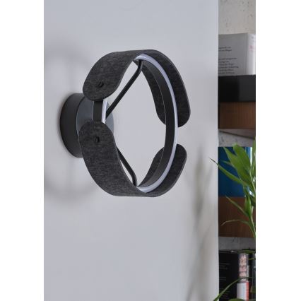 Osram - Aplica LED de perete DECOR CURVE, 20W/230V, gri