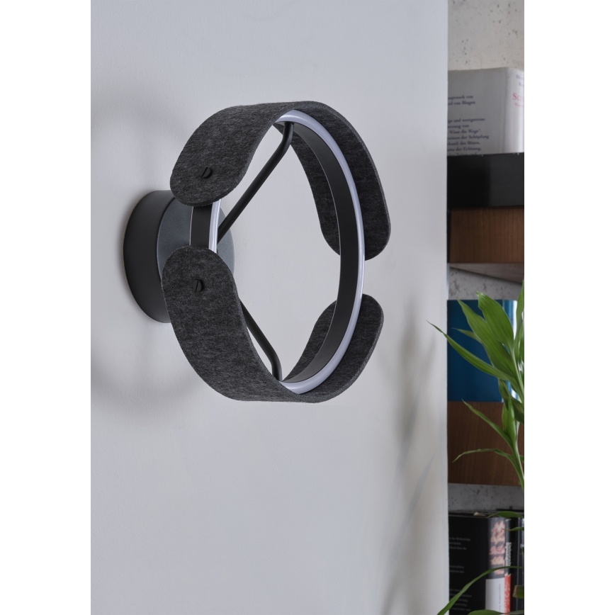 Osram - Aplica LED de perete DECOR CURVE, 20W/230V, gri