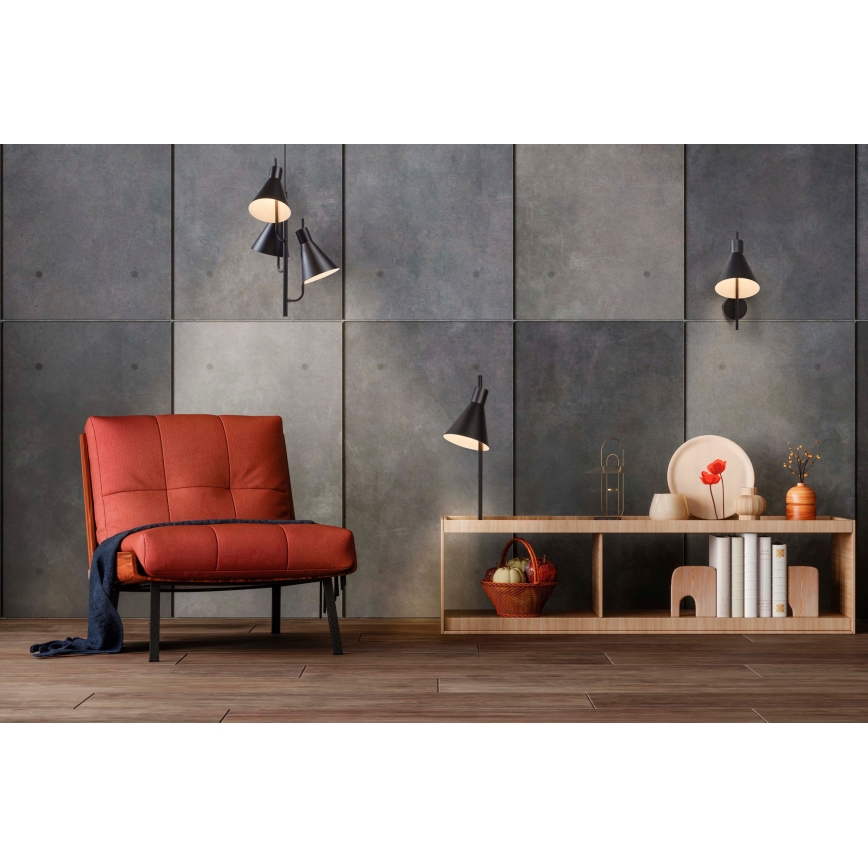 Osram - Aplică LED de perete DECOR TOKIO LED/5W/230V neagră