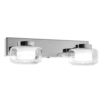 Osram - Aplică LED de perete pentru baie ORBIS FLAME 2xLED/5,5W/230V 3000/4000K IP44 crom lucios