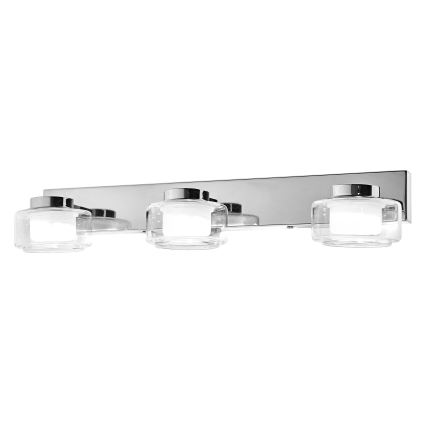 Osram - Aplica LED de perete pentru baie ORBIS FLAME 3xLED/5,5W/230V 3000/4000K IP44 crom lucios