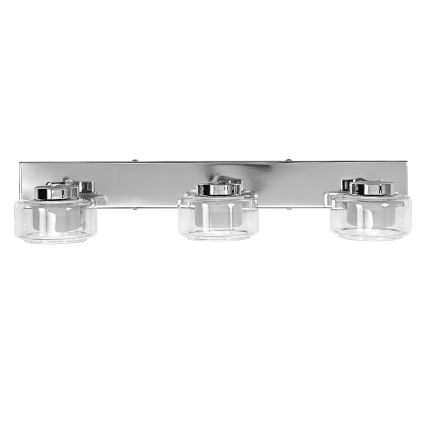 Osram - Aplica LED de perete pentru baie ORBIS FLAME 3xLED/5,5W/230V 3000/4000K IP44 crom lucios