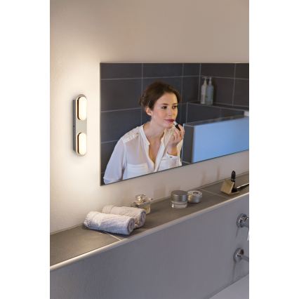 Osram - Aplică de perete LED reglabilă pentru baie SMART+ DUPLO LED/15W/230V 3000-6500K IP44 Wi-Fi