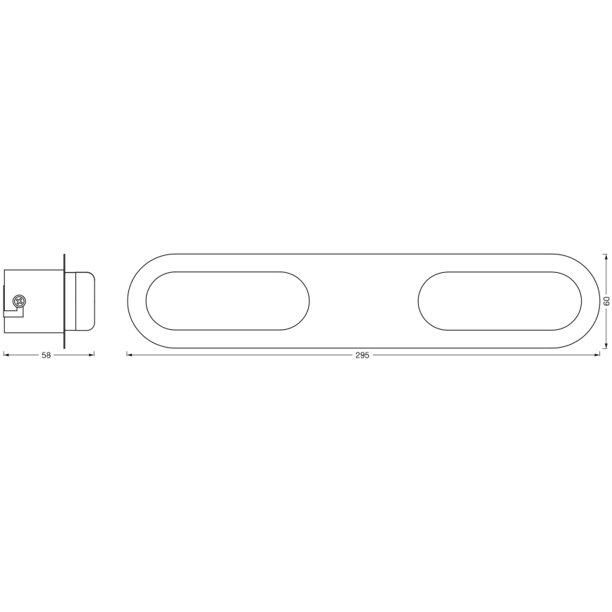 Osram - Aplică de perete LED reglabilă pentru baie SMART+ DUPLO LED/15W/230V 3000-6500K IP44 Wi-Fi
