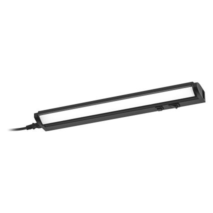 Osram - Lumină LED dimmabilă pentru montaj sub dulap LINEAR TURN, 6W, 230V, 3000/4000/6500K, 35 cm, negru