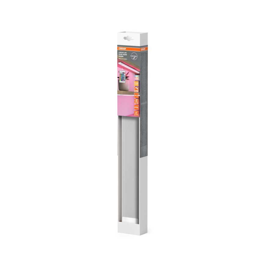 Osram - Lampă LED RGBW dimabilă pentru sub-dulap LINEAR EDGE LED/8W/230V 50 cm albă + telecomandă