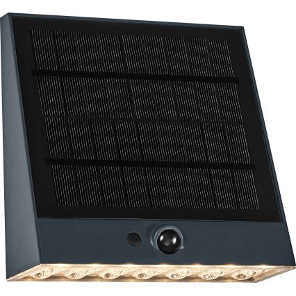 Osram - Lampă solară de perete LED cu senzor ENDURA STYLE LED/10,2W/4,2V 2000 mAh IP54 antracit