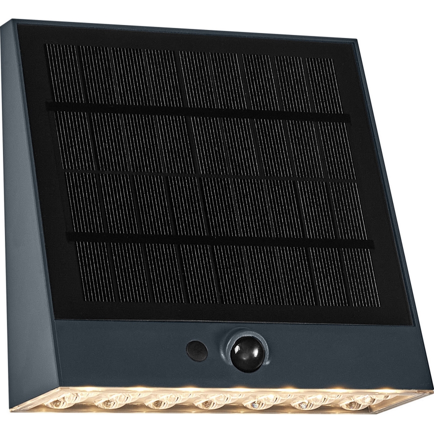 Osram - Lampă solară de perete LED cu senzor ENDURA STYLE LED/10,2W/4,2V 2000 mAh IP54 antracit