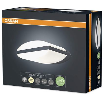 Osram - Aplică perete exterior LED ENDURA LED/13W/230V IP44 negru